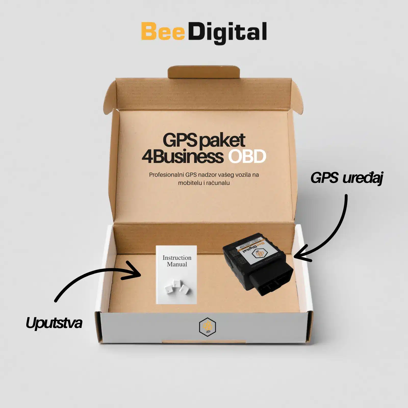 BeeGuard Fleet OBD paket